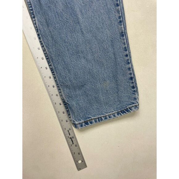 VINTAGE Levi's 550 Relaxed Fit Denim Jeans Men 34 X 31 Blue Tag Size 36 x 32 - Picture 14 of 14